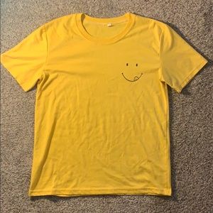 Yellow smilie T-shirt